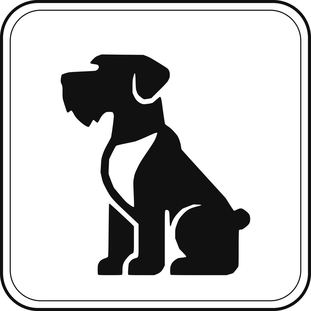 Tuxedo The Dog logo